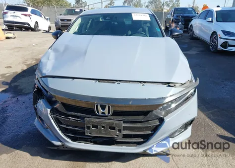 2021 Honda Accord Sport Special Edition from USA, damaged, VIN 1HGCV1F48MA064836